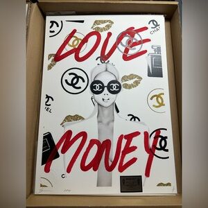 DEATH NYC 1/1 Print, “ LOVE MONEY “